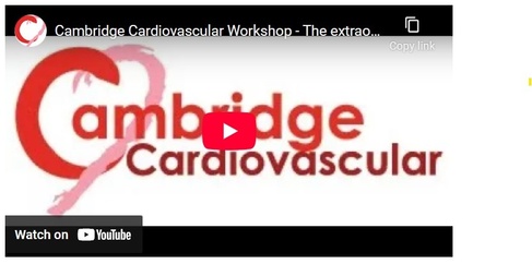 Cambridge Cardiovascular workshop- the extraordinary gift of a heart by stephen large