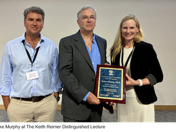 A image of Mike Murphy at the Keith Reimer Distinguished Lecture 