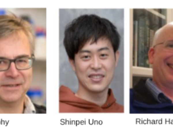 A image of Mike Murphy, Shinpei Uno and Richard Hartley 